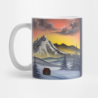 Warm Winter Mountain Mug